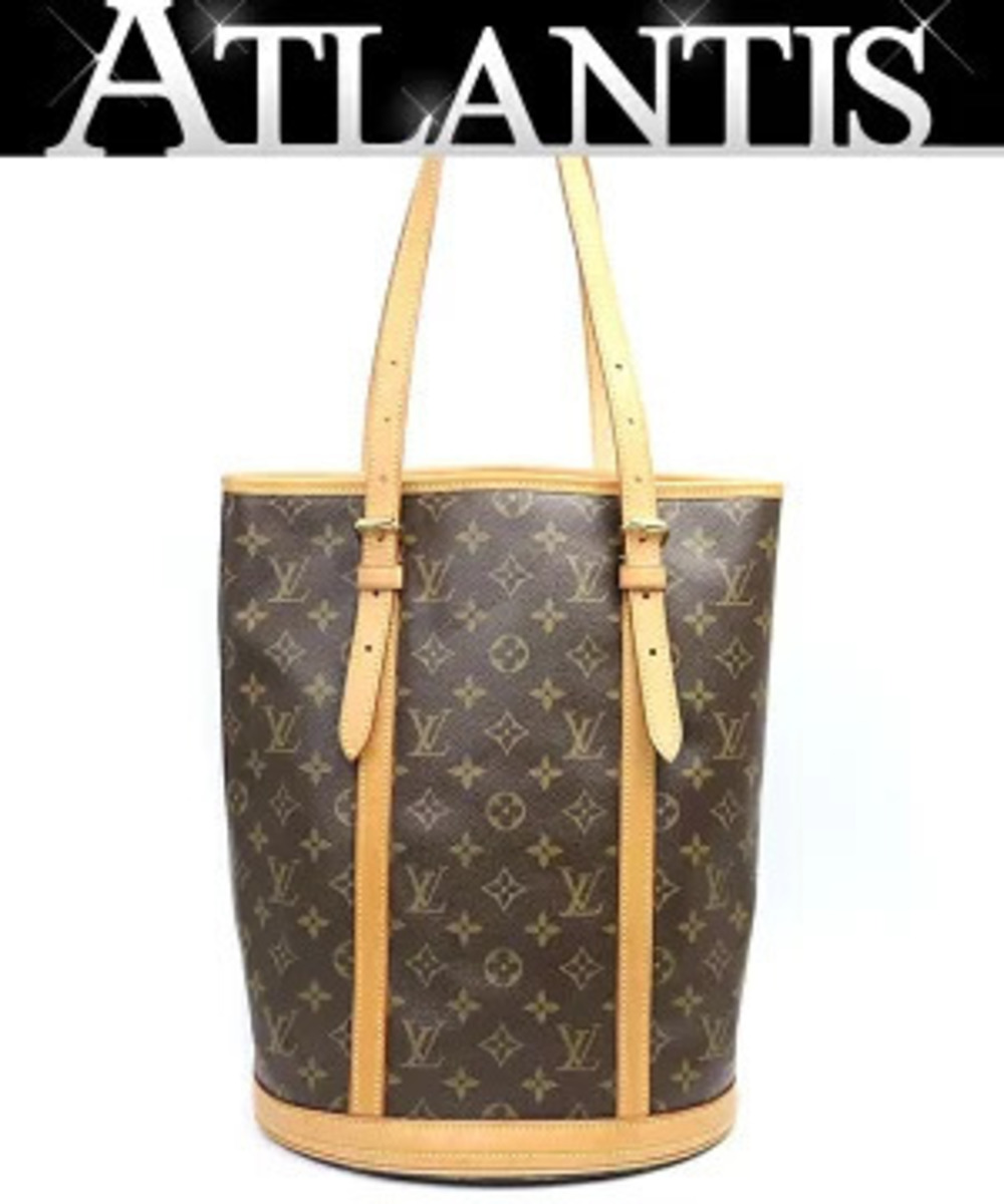 Louis Vuitton Bucket Shoulder Bag Monogram